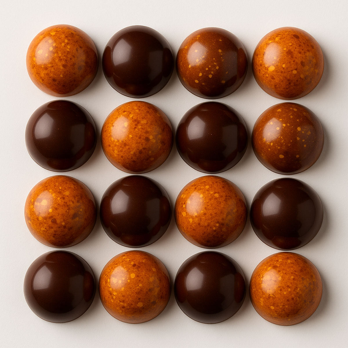 Fall Collection Bonbons — Silky Chocolate Ganache